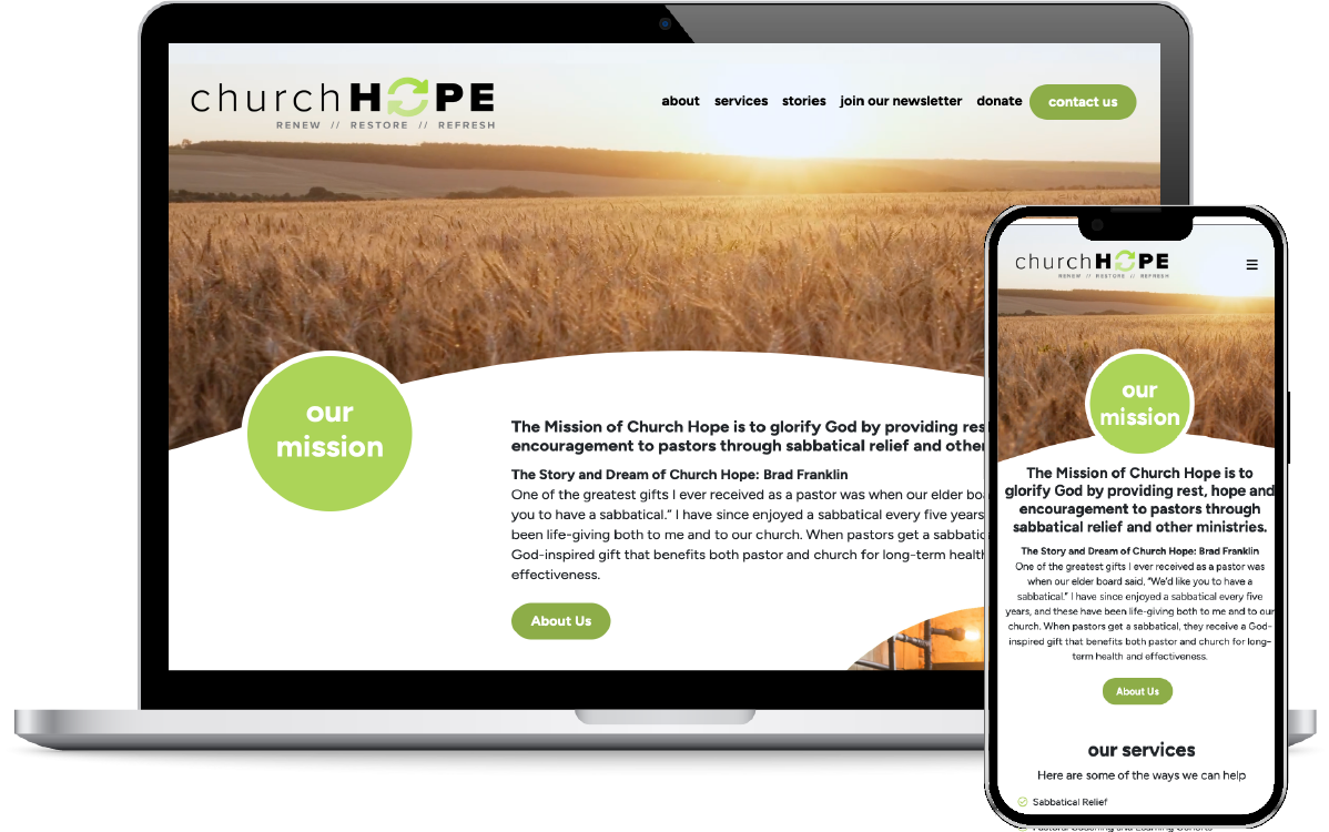 Church Hope Website