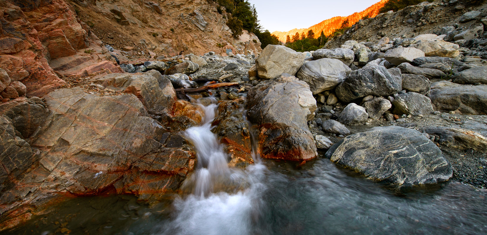 Colors in Vivian Creek