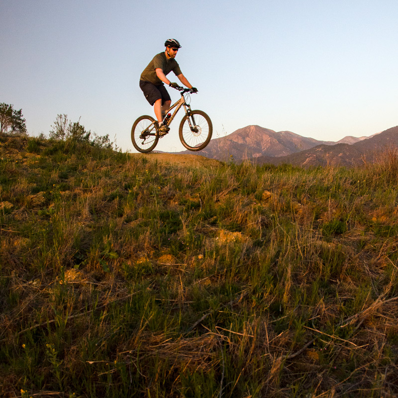 Mountain biking in Crafton Hills