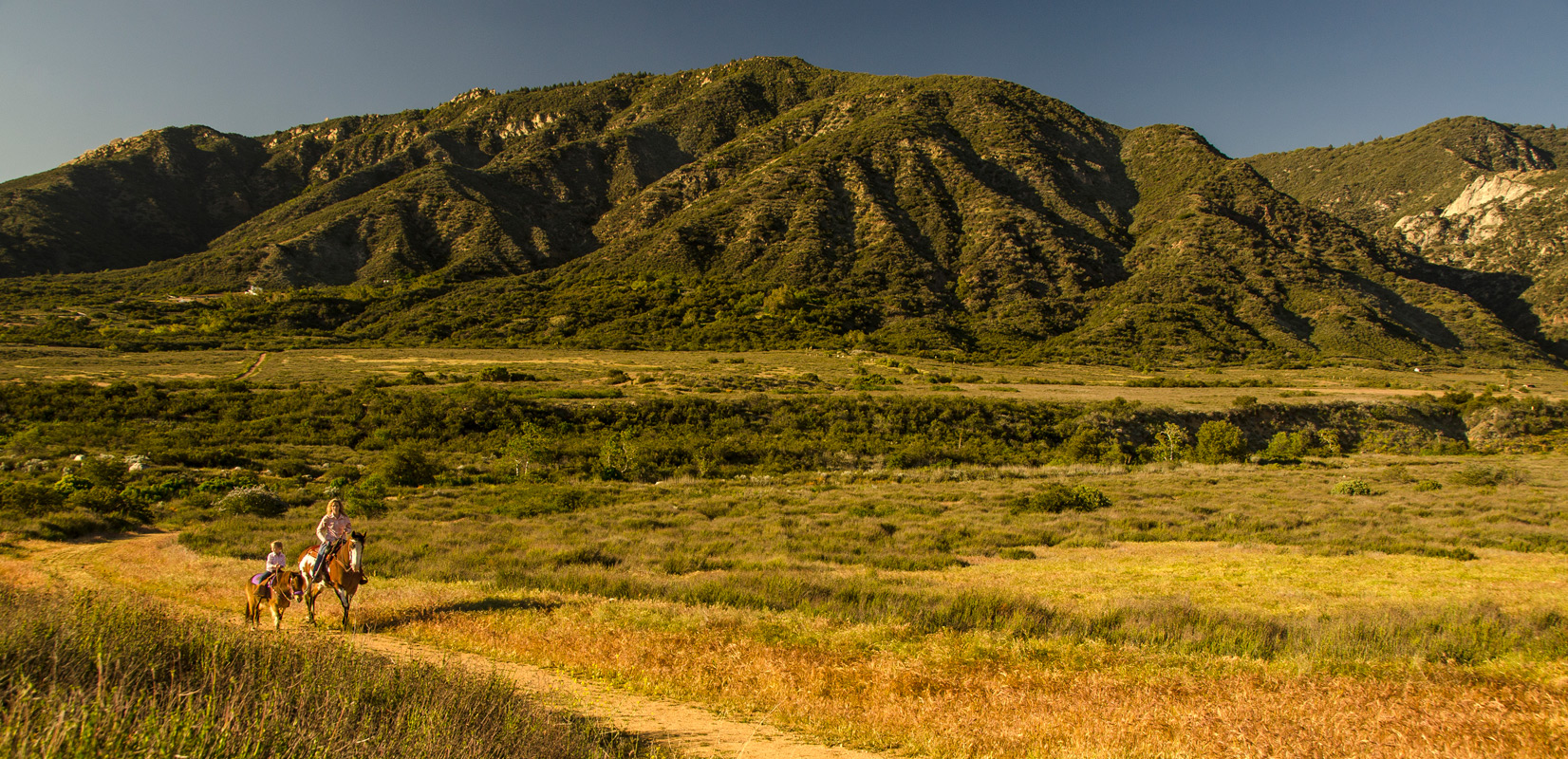 Horseback riding in Oak Glen