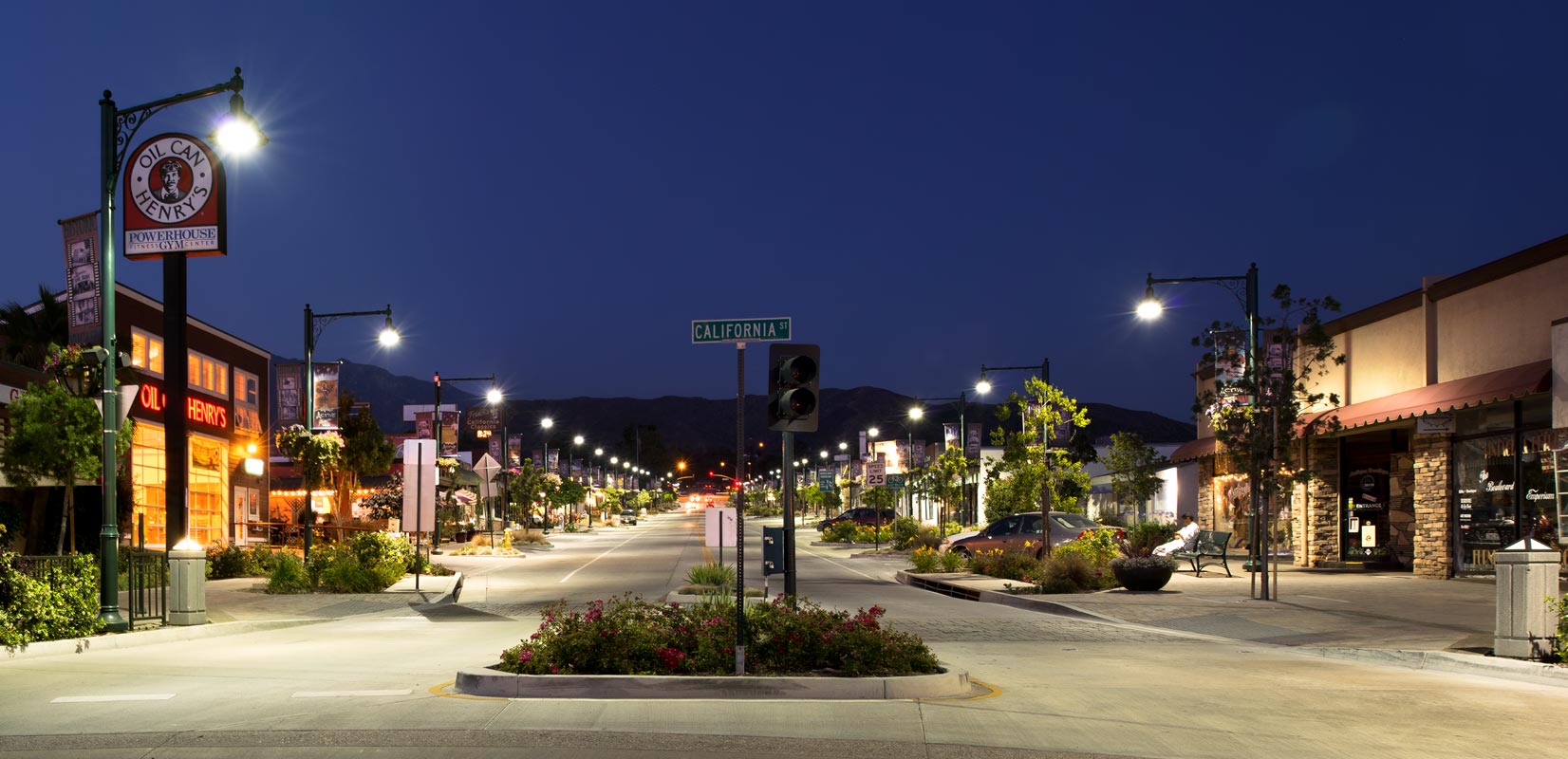 Lighting on Yucaipa Blvd
